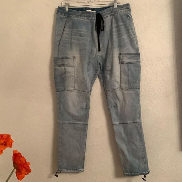 PacSun Other - Passim Cargo Utility Jeans Men’s Denim Light Wash Size XL